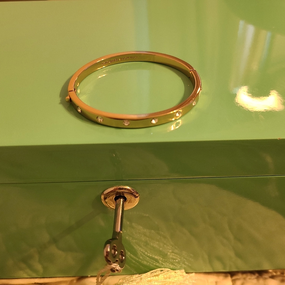 Kate Spade Bangle with Rhinestones - Picture 2 of 4